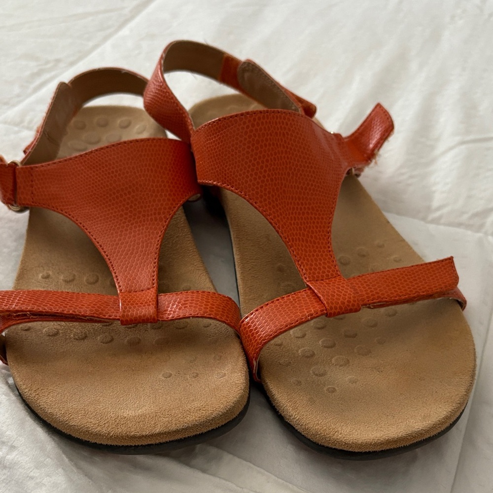 Vionic   Orange Sandals